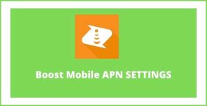 boost-mobile-apn-settings