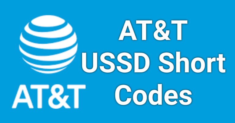 AT&T USSD Codes Detailed List 2022