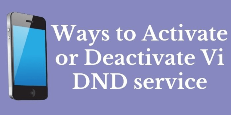 Vi DND Activate/Deactivate Number & Code Service 2023 [How To]