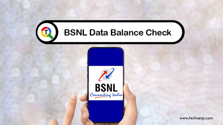 BSNL Data Balance Check Number & Code For 3G &4G 2022