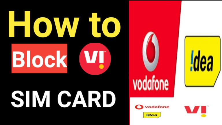 How to Block Vi SIM Card Online Jio 2022