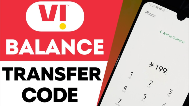 Vi Balance Transfer Short Code & Number 2023