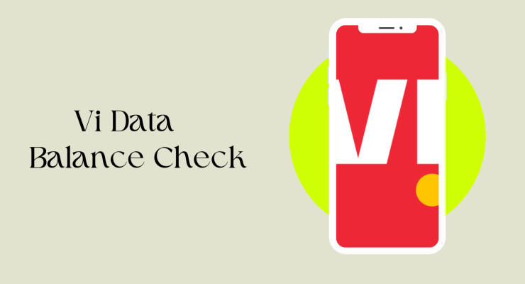 Vi Data Balance Check