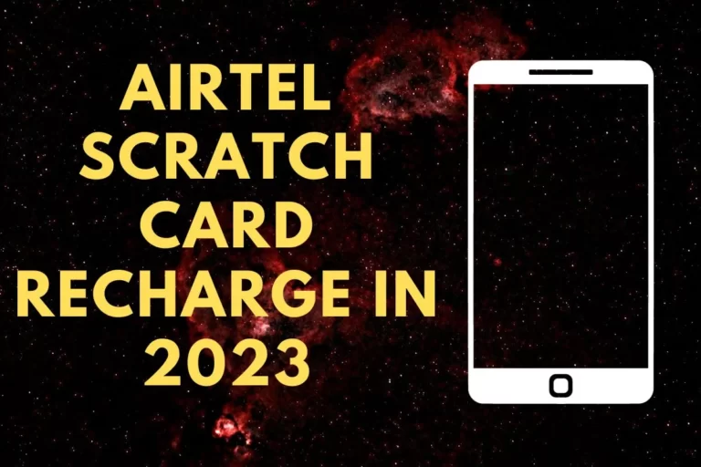 Airtel Scratch Card Recharge in 2024