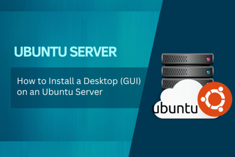How to Install a Desktop (GUI) on an Ubuntu Server?