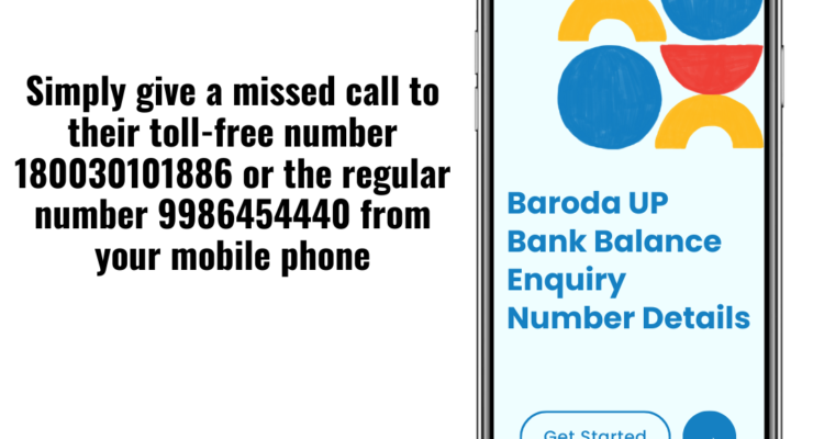 Baroda UP Bank Balance Enquiry Number