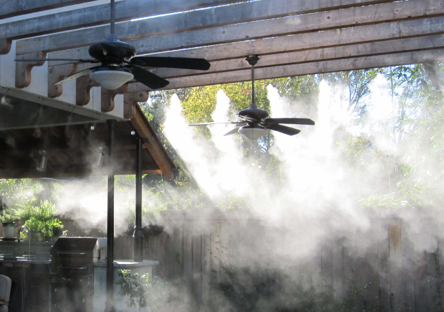 How Misting Ceiling Fans Can Revolutionize Climate Control in Commercial Spaces