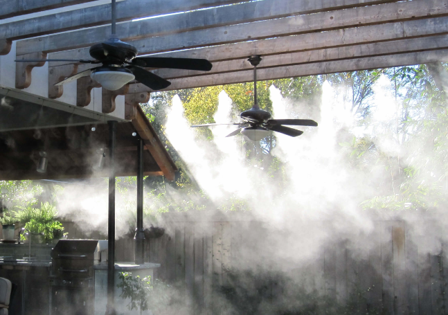 Misting Ceiling Fans