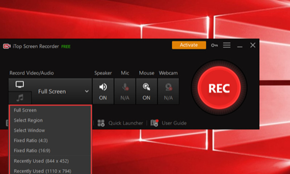 How to Record 4K Video with the Best Screen Recorder - iTop Screen Recorder