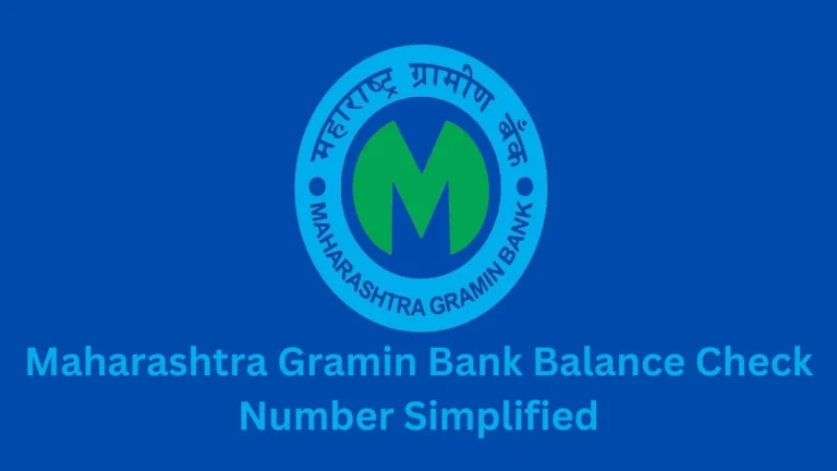 maharashtra gramin bank balance check number