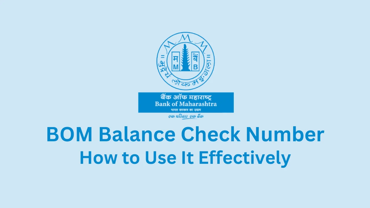 bom balance check number