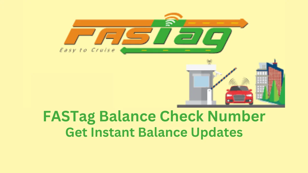 fastag balance check number