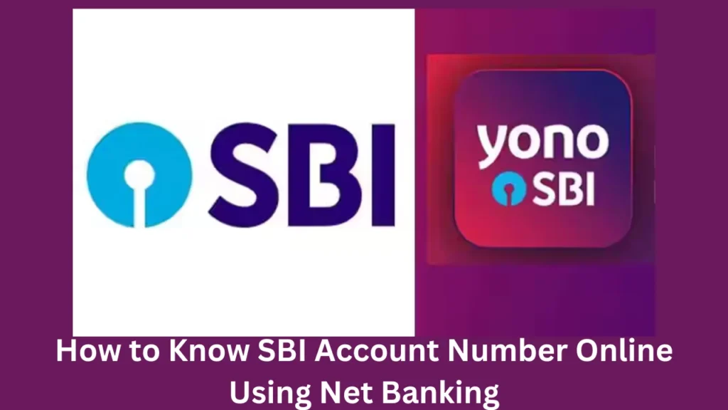 how to know sbi account number