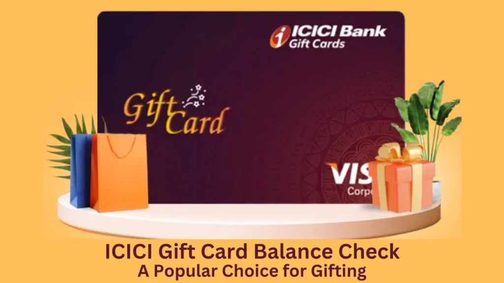 icici gift card balance check