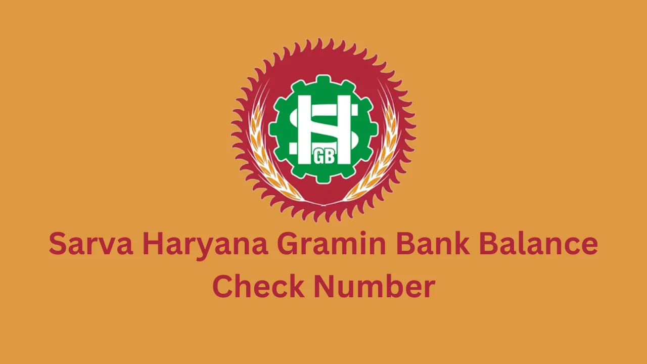 sarva haryana gramin bank balance check number