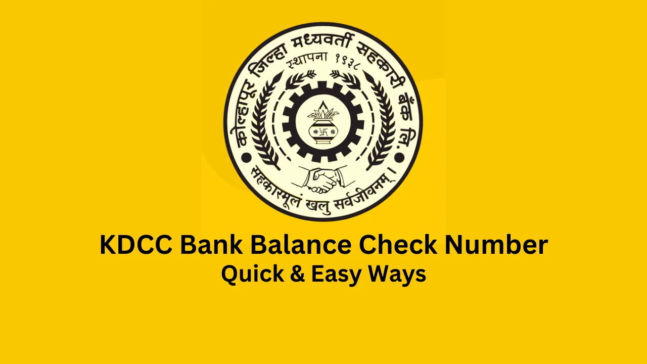 kdcc bank balance check number