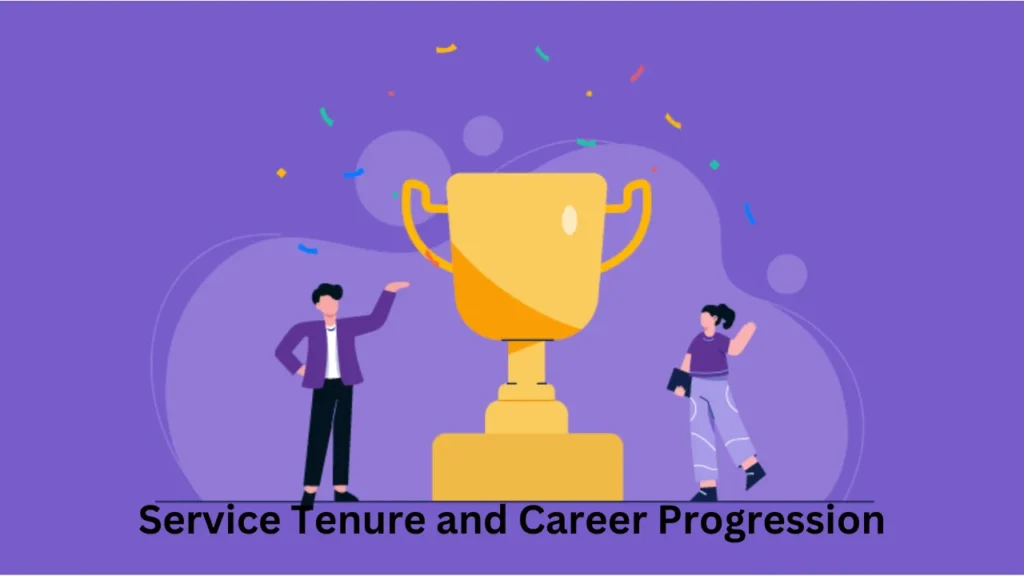 ssc tech 58 Service Tenure and Career Progression