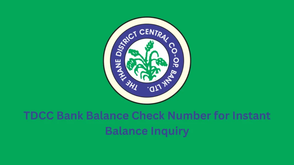 tdcc bank balance check number