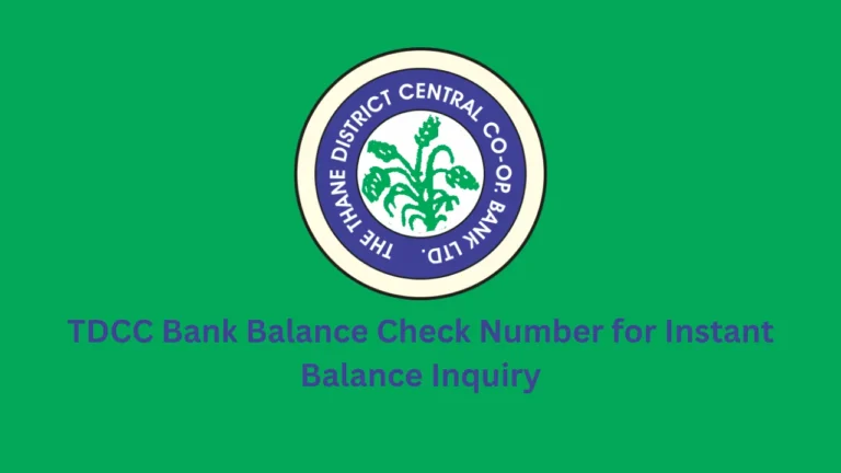 tdcc bank balance check number