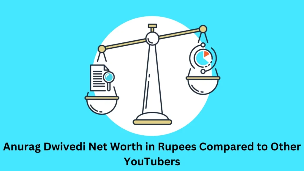 anurag dwivedi net worth in rupees Anurag Dwivedi Net Worth in Rupees Compared to Other YouTubers